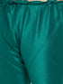 Men's Plus Size Green Silk Blend Kurta Pyjama Set