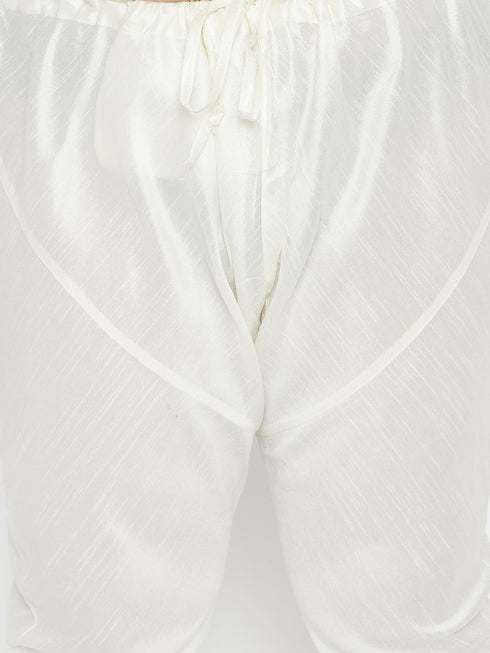 Men's Plus Size Turquoise Blue Silk Blend Kurta Pyjama Set