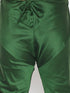 Men's Plus Size Green Viscose Blend Kurta And Pyjama Set