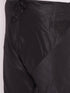 Men's Plus Size Black Silk Blend Pyjama