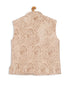 Boy's Rose Gold Silk Blend Nehru Jacket