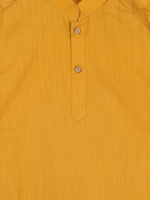Sishu Boy's Mustard Kurta