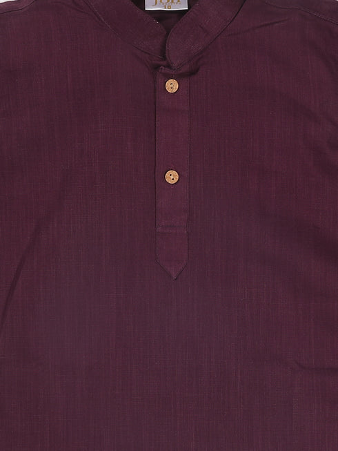 Boy's Purple Kurta