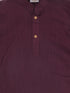 Boy's Purple Kurta