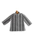 Sishu Boy's Black Chikankari Pure Cotton Kurta