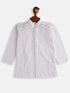 Boy's White Pure Cotton Kurta