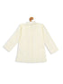 Sishu Boy's Yellow Chikankari Pure Cotton Kurta