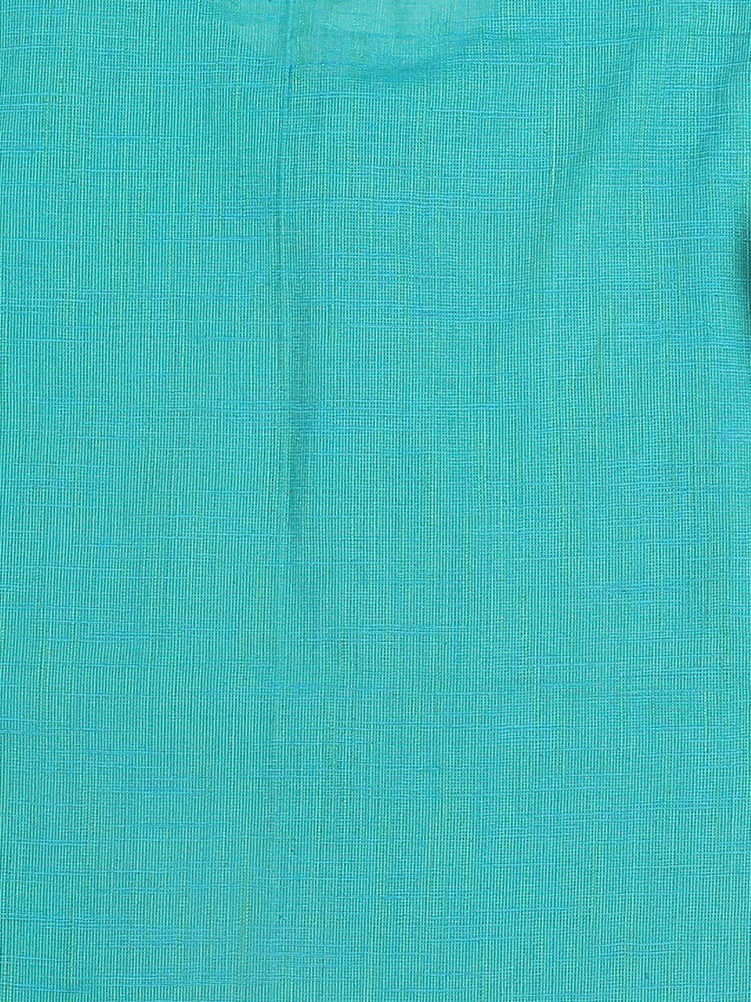 Sishu Boy's' Turquoise Blue Cotton Kurta And White Pyjama Set