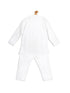 Sishu Boy's White Kurta With Pyjama Set