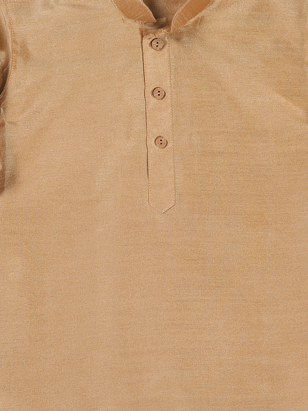 Sishu Boy's Rose Gold & Maroon Kurta With Dhoti Pant Set