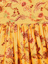 Sishu Girl's Yellow Floral Print Anarkali Kurta With Dupatta