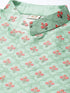 Men's Light Green Nerhu Jacket With Dark Pink Kurta Pyjama Set