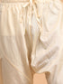 Men's Cream Mirror Jacket With Pleated Kurta Pyjama And Dupatta Set