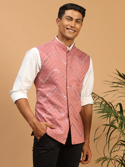 Men's Onion Pink Mirror Jacket