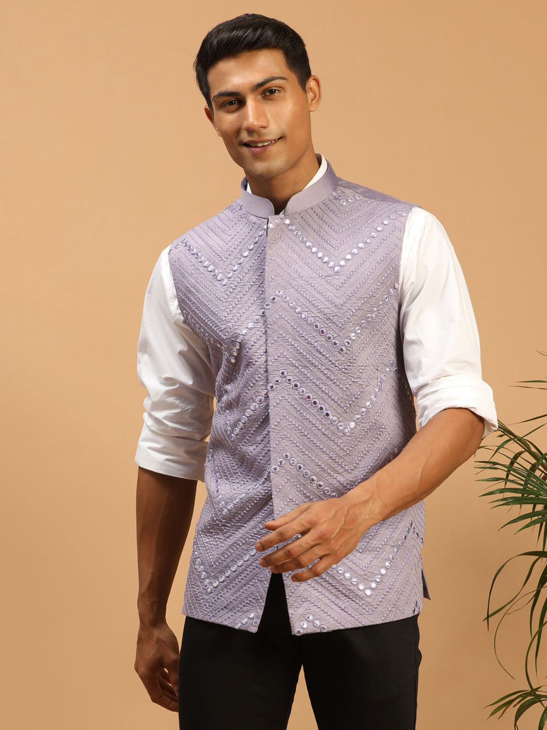 Men's Purple Mirror Jacket