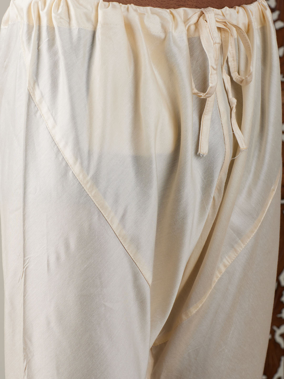 Men's Green Jacket Pleated Kurta With Pyjama Set