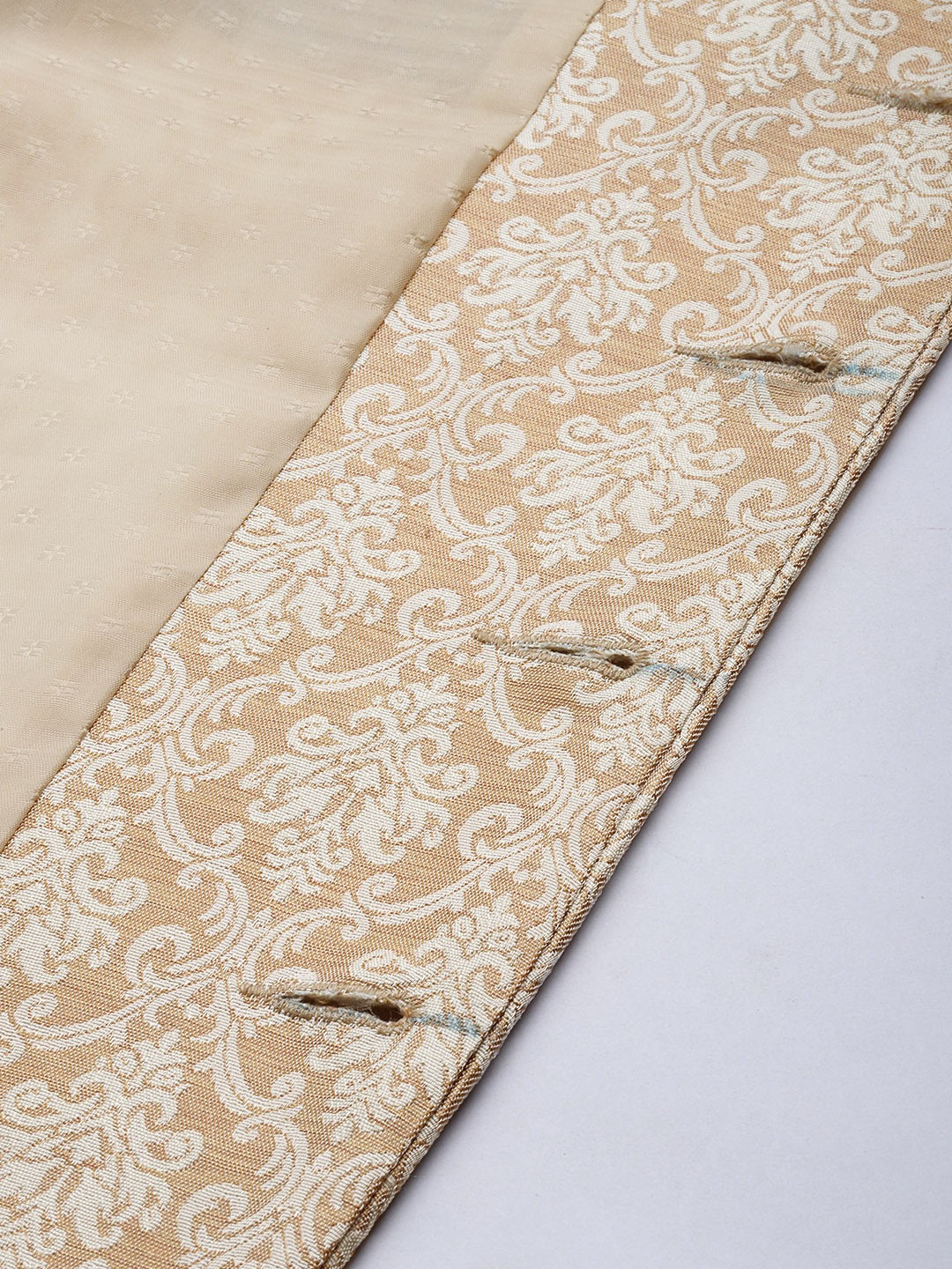 Men's Gold Ethnic Woven Jodhpuri