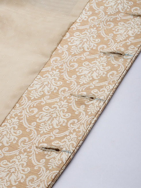 Men's Gold Ethnic Woven Jodhpuri