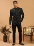 Men's Black Mirror Jodhpuri