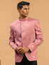 Men's Onion Pink Mirror Jodhpuri