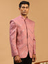Men's Onion Pink Mirror Jodhpuri