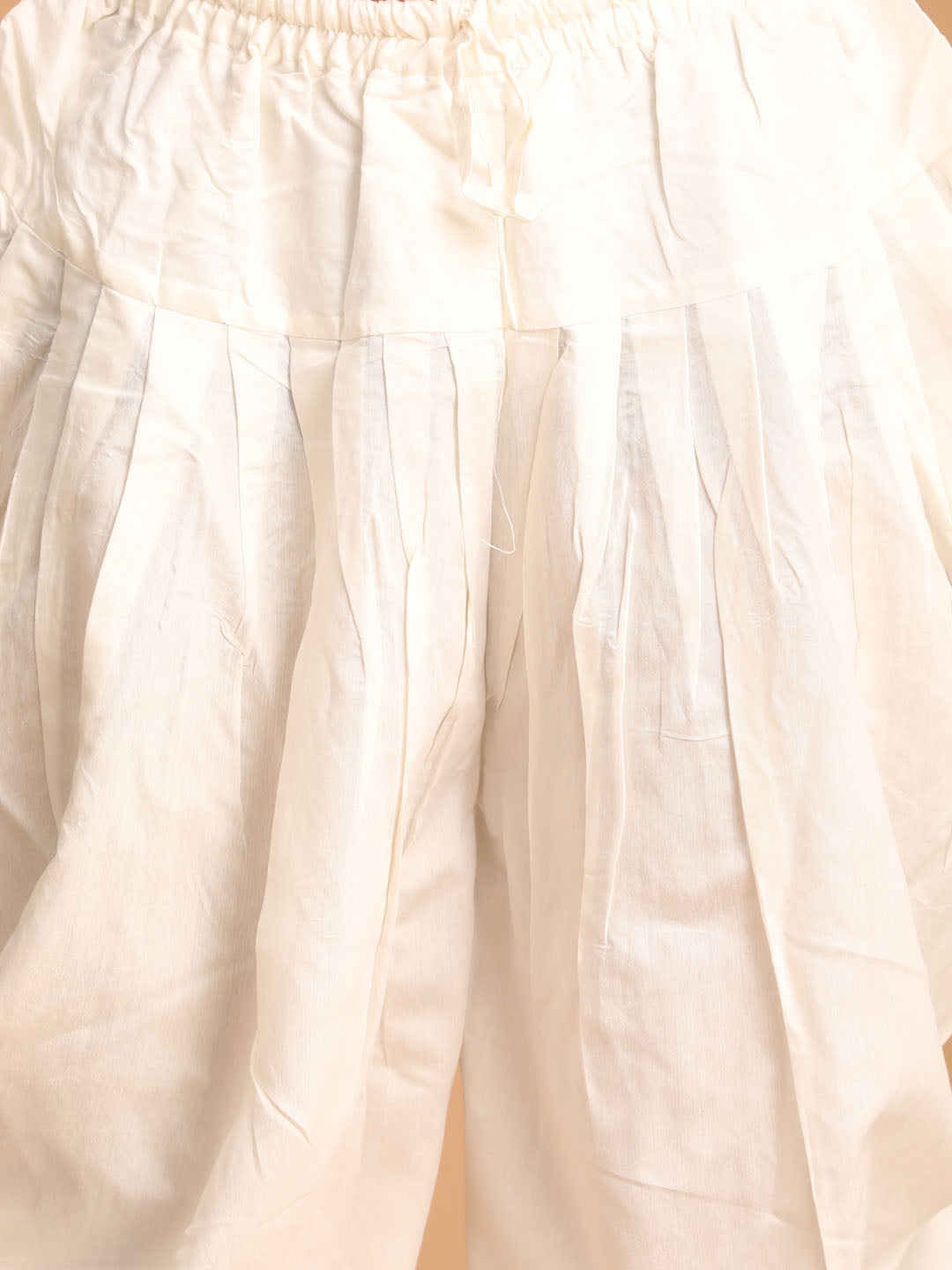 Men's Pink Mirror Kurta Dhoti Set