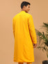 Men's Yellow Mirror Kurta