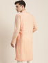 Men's Pink Ethnic Chikankari Kurta