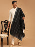 Men's Cream Kurta Pyjama And Dupatta Set