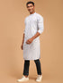 Men's Aqua Blue Organic Cotton Kurta