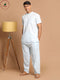 Men's Blue Work From Home Collection Cotton Pyjama Set
