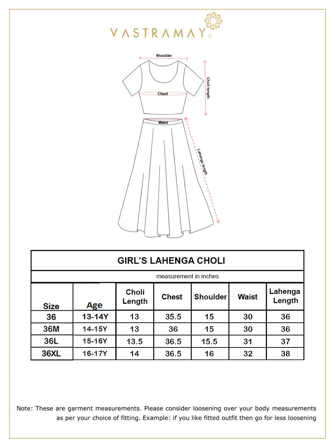 Girl's Maroon Woven Design Booti Crop Top And Long Skirt Set