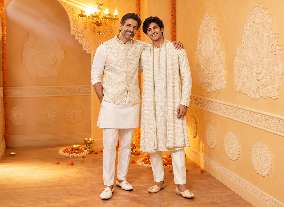 Diwali 2026: A Men’s Guide to Kurtas, Sherwanis & Nehru Jackets
