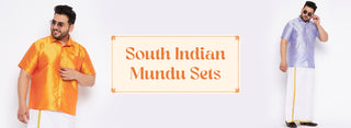 South Indian Mundu Set - Plus Size - vastramay