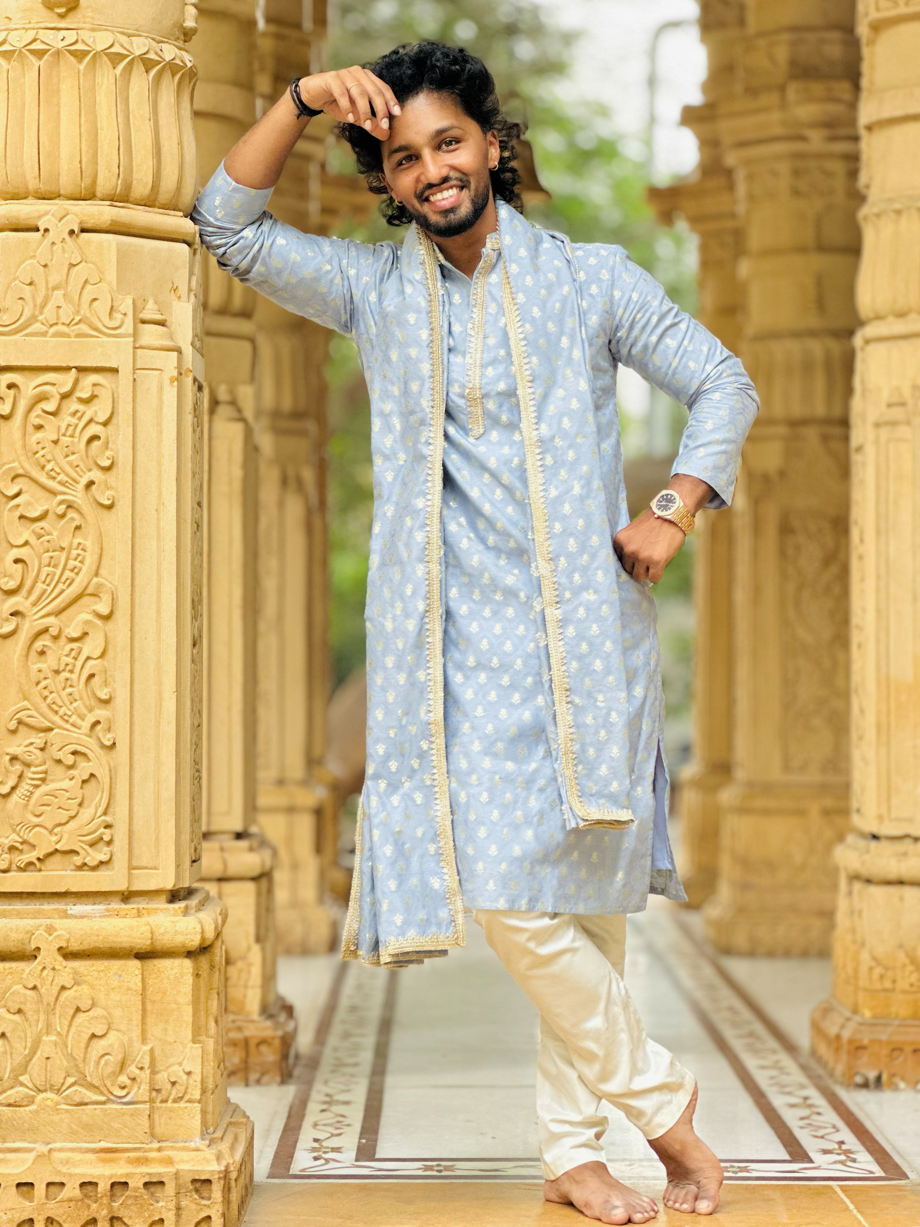men’s kurta set