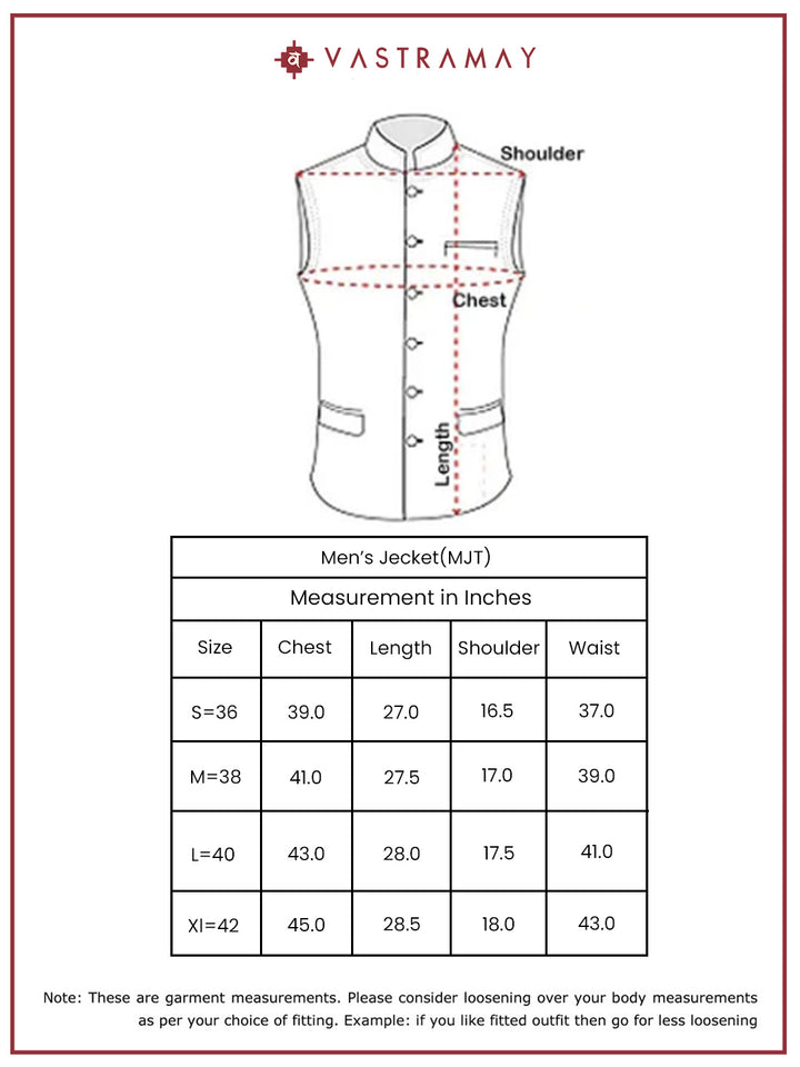 Nehru jacket kurta set men