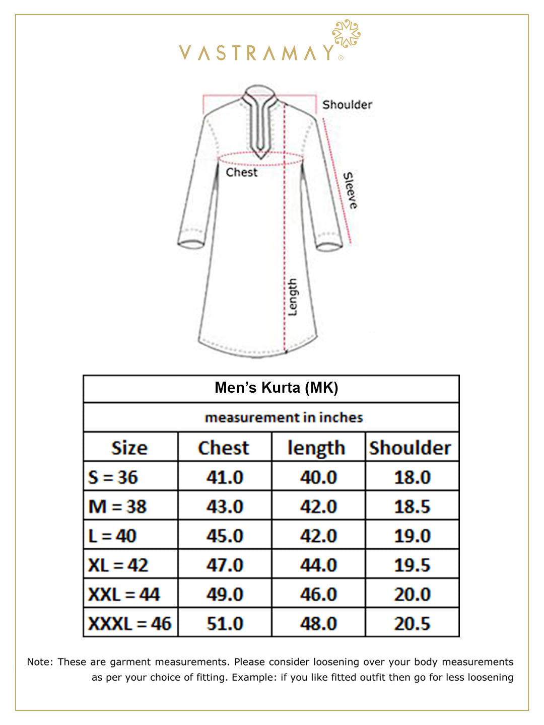 men’s kurta set