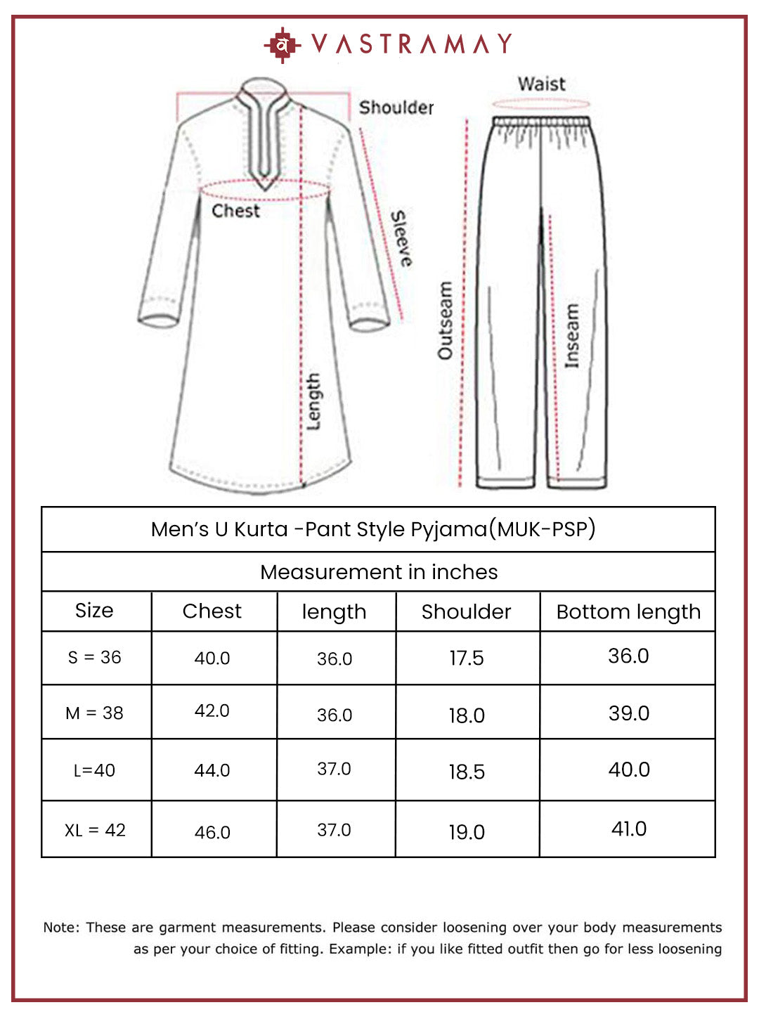 kurta pyjama set for men