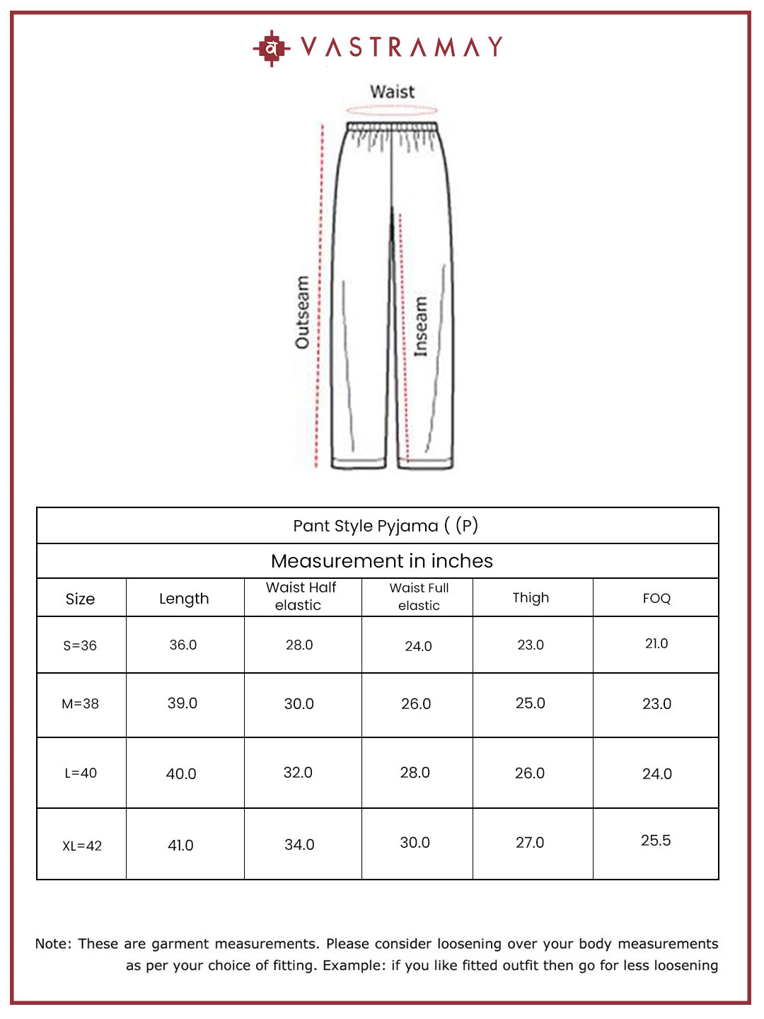 VASTRAMAY Men's White - Pant Style Pyjama