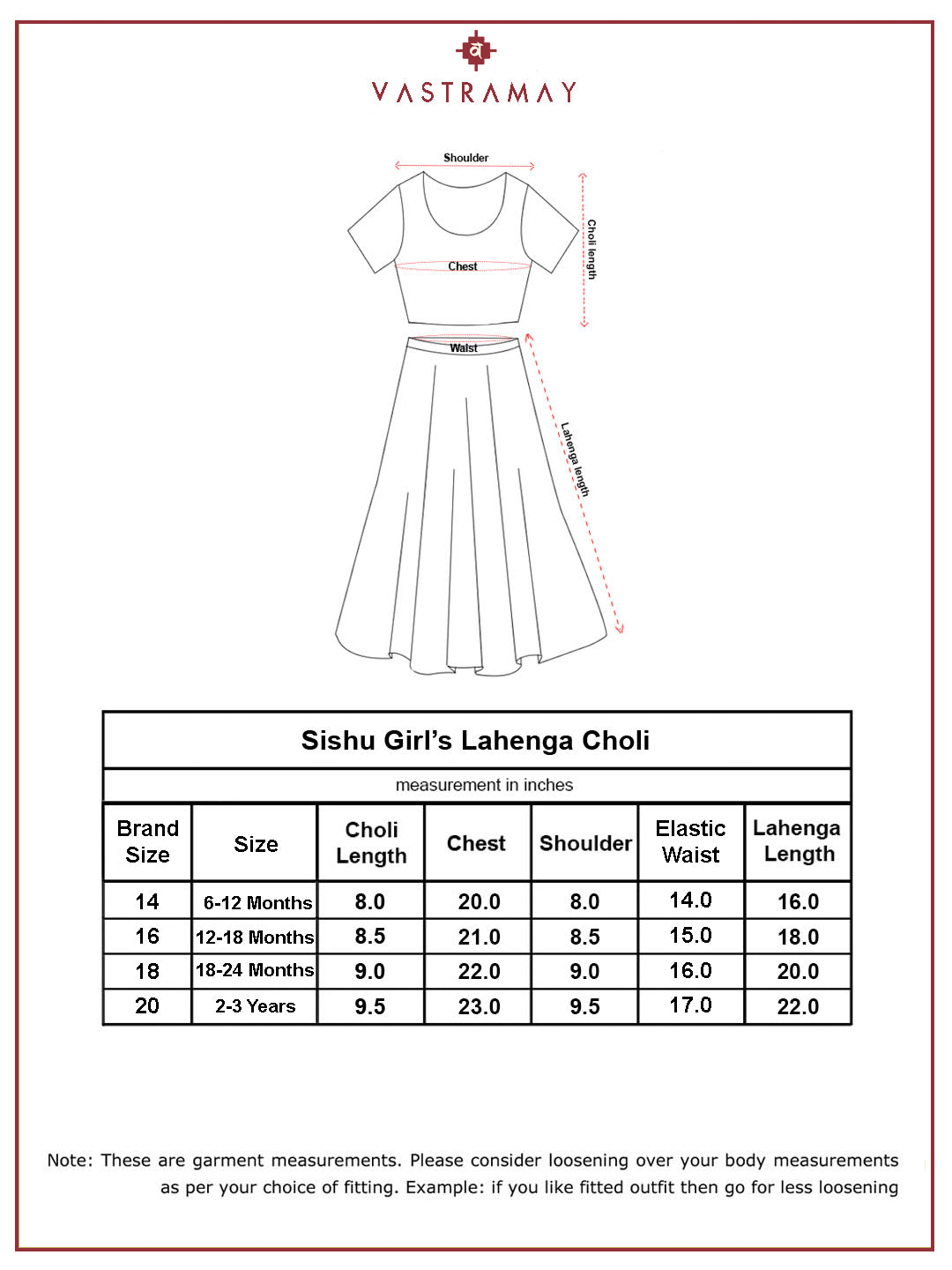 Girl's Yellow Cotton Lehenga Set