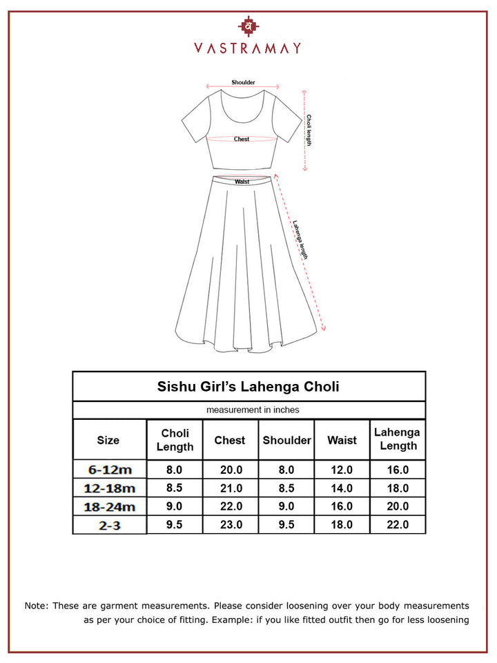 girls lehenga choli set