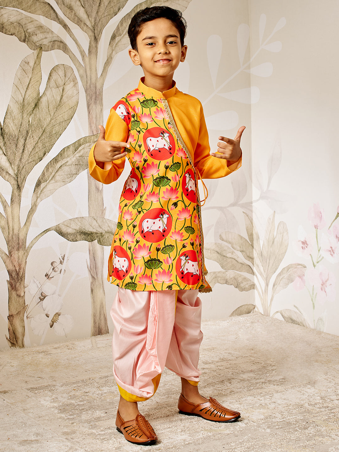 Boy's Kurta Dhoti Set
