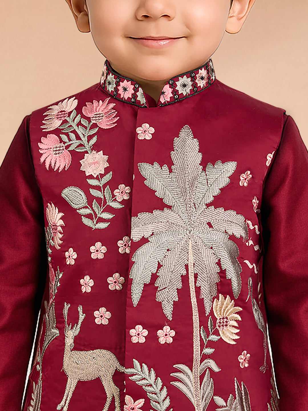 Nehru jacket kurta set boys