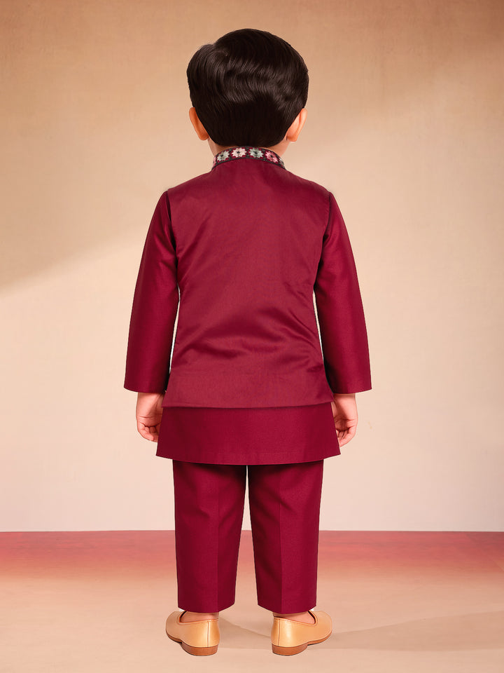 Nehru jacket kurta set boys