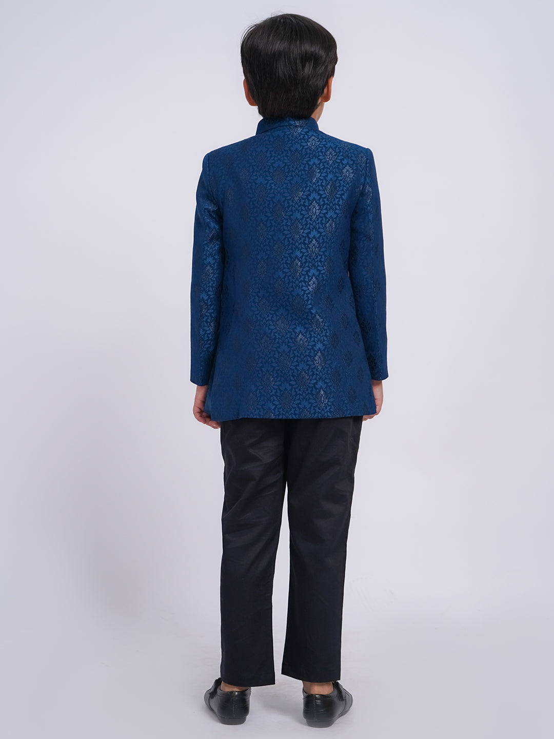 Boy's' Turquoise Indo Western Set