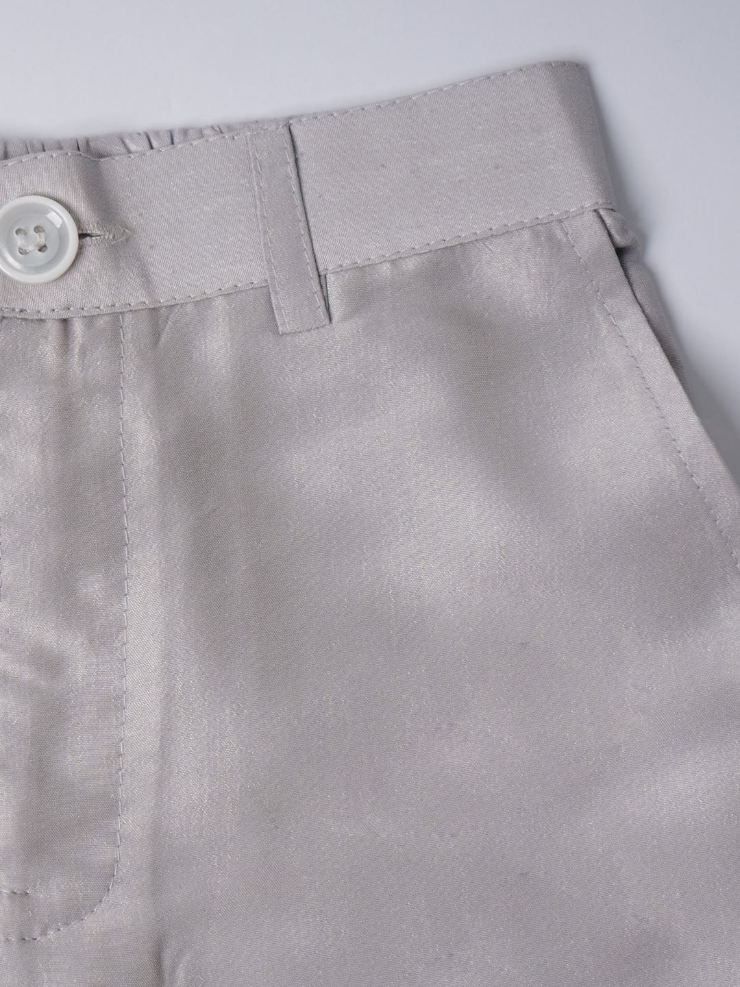 Boy's' Silver Indowestern Set