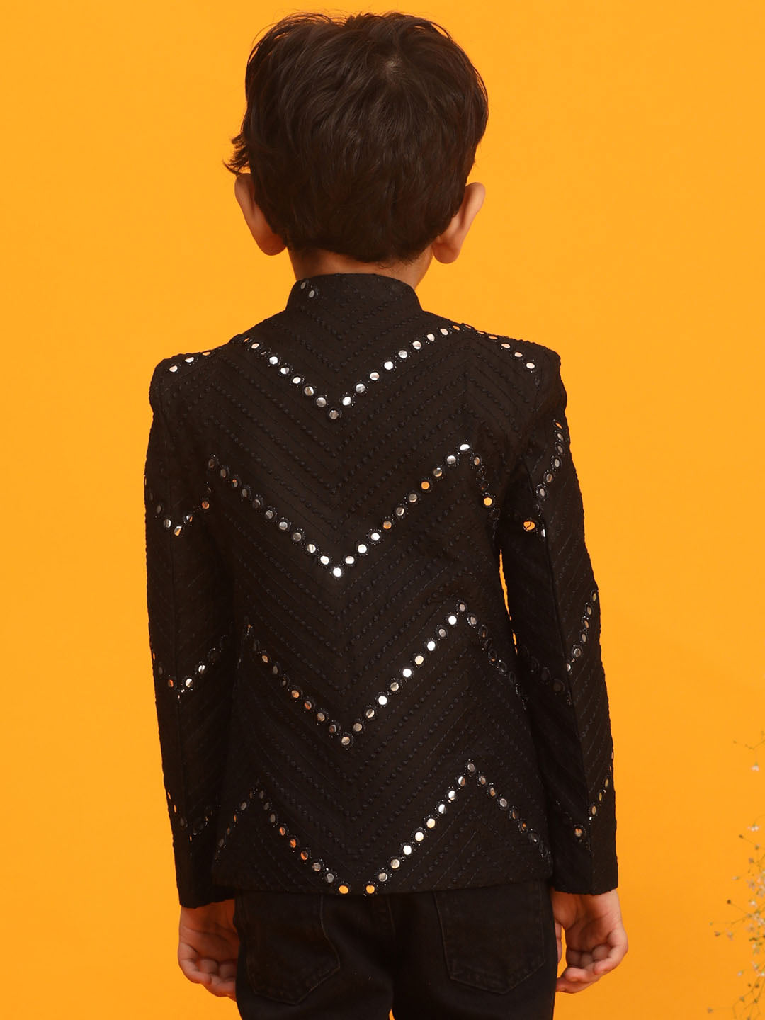 Boy's' Black Jodhpuri