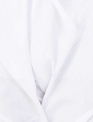 VASTRAMAY Boys' White Cotton Silk Kurta and Pyjama Set