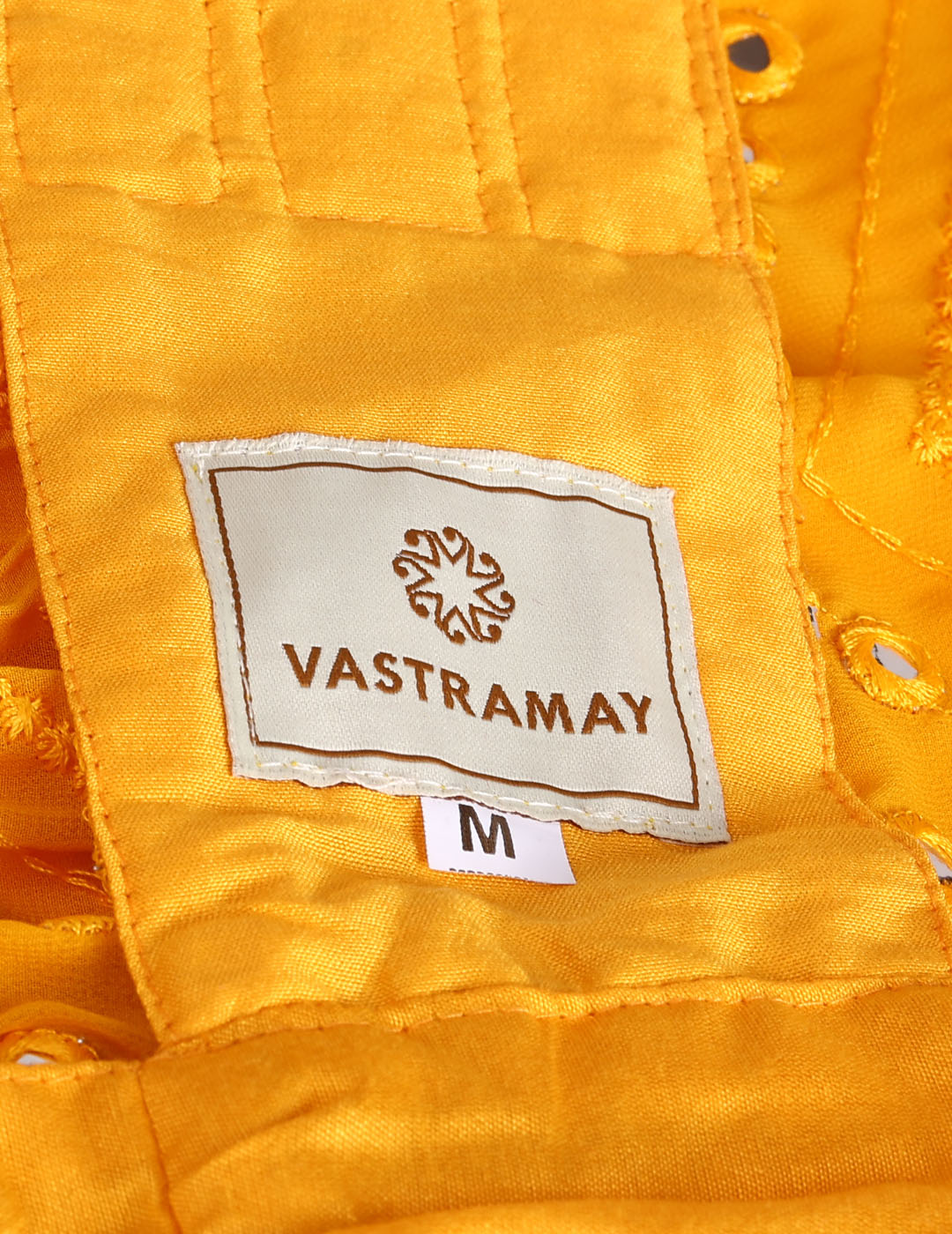 Dogs Allover Mirror Work Sleeveless Embroidered Dress