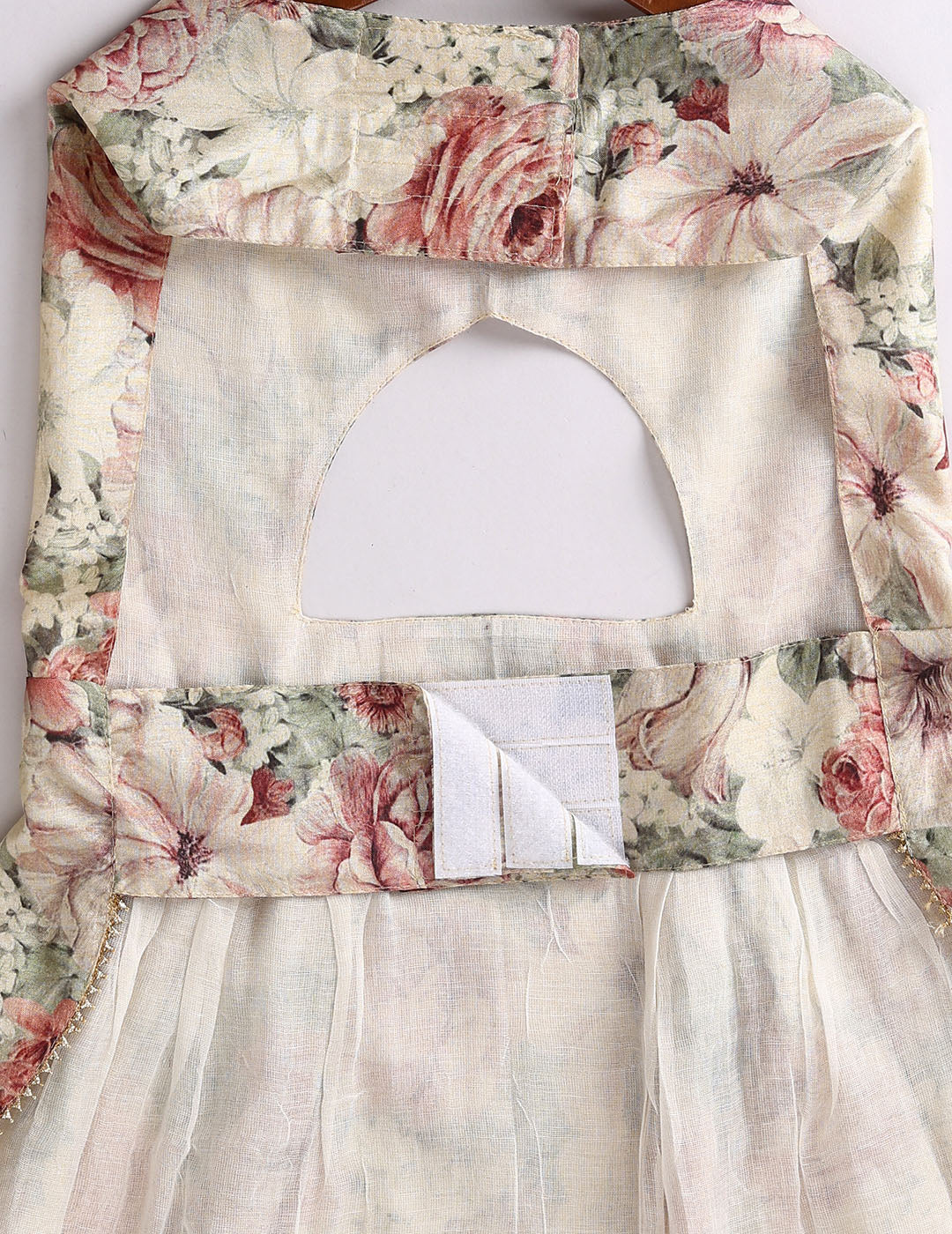 Dogs Allover Printed Silk Blend Mandarin Collar Dress